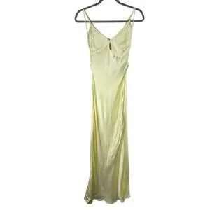 Bec & Bridge | Dresses | Bec Bridge Cedar City Maxi Dress Open Back Party  Summer Wedding Ice Yellow 4 | Poshmark